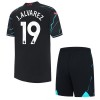 Maglia ufficiale Manchester City J. Alvarez 19 Alternativa 2023-24 per Bambino